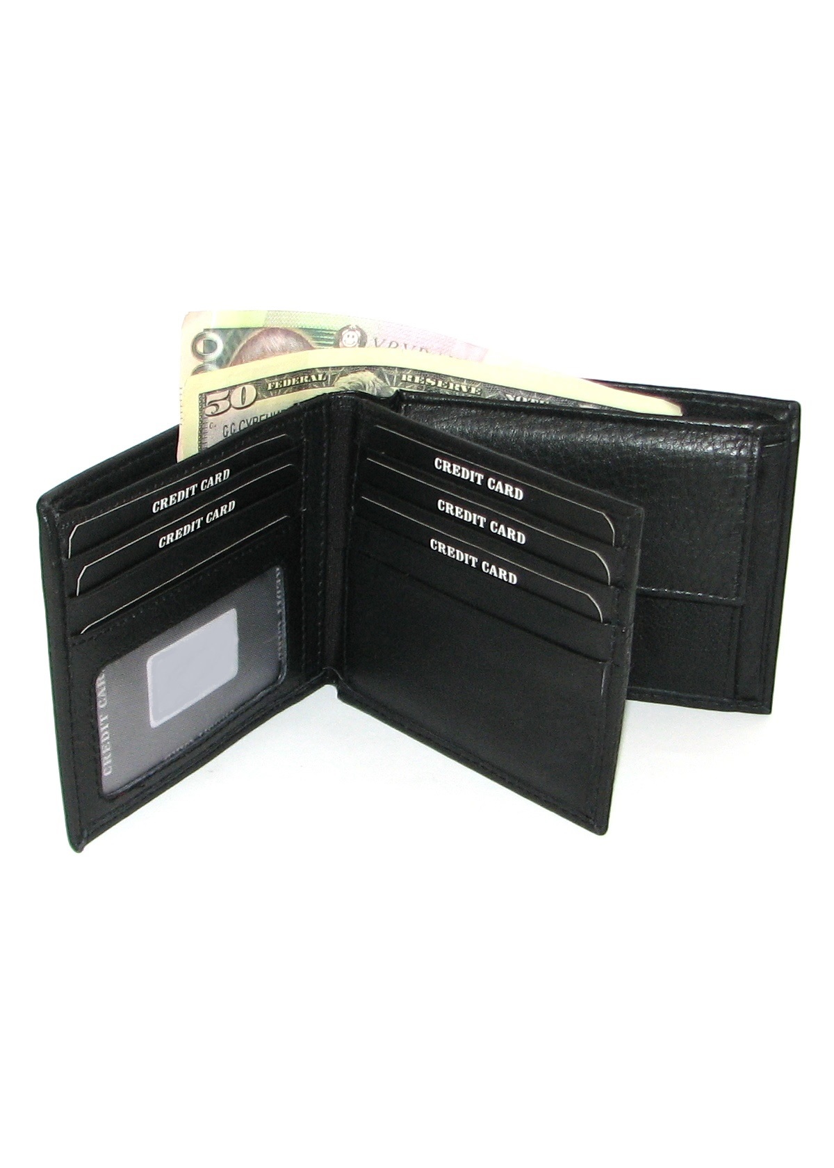 Кошелек мужской DNK N1020-CCF Black Кошелек мужской DNK N1020-CCF Black